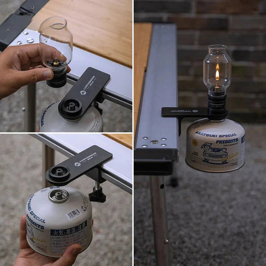 Outdoor Stove Connector Attachment