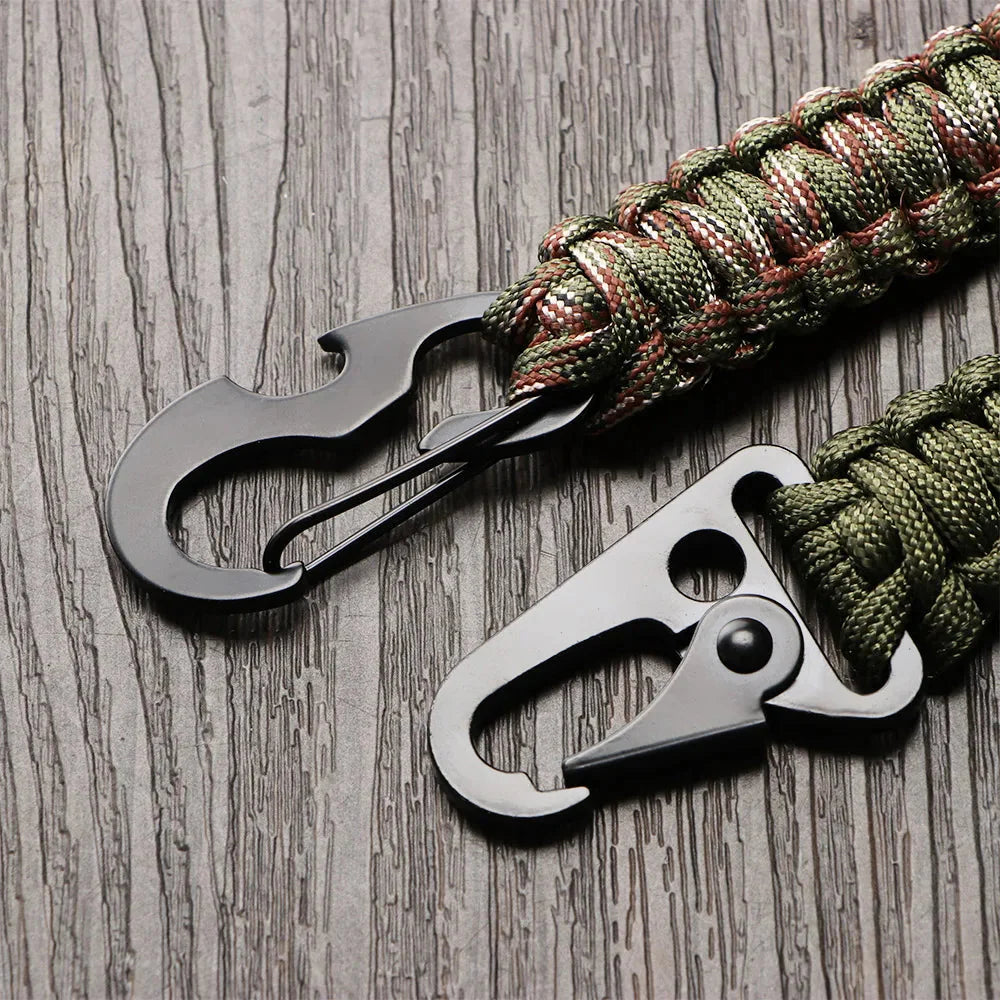 Tactical Paracord Emergency Keyring
