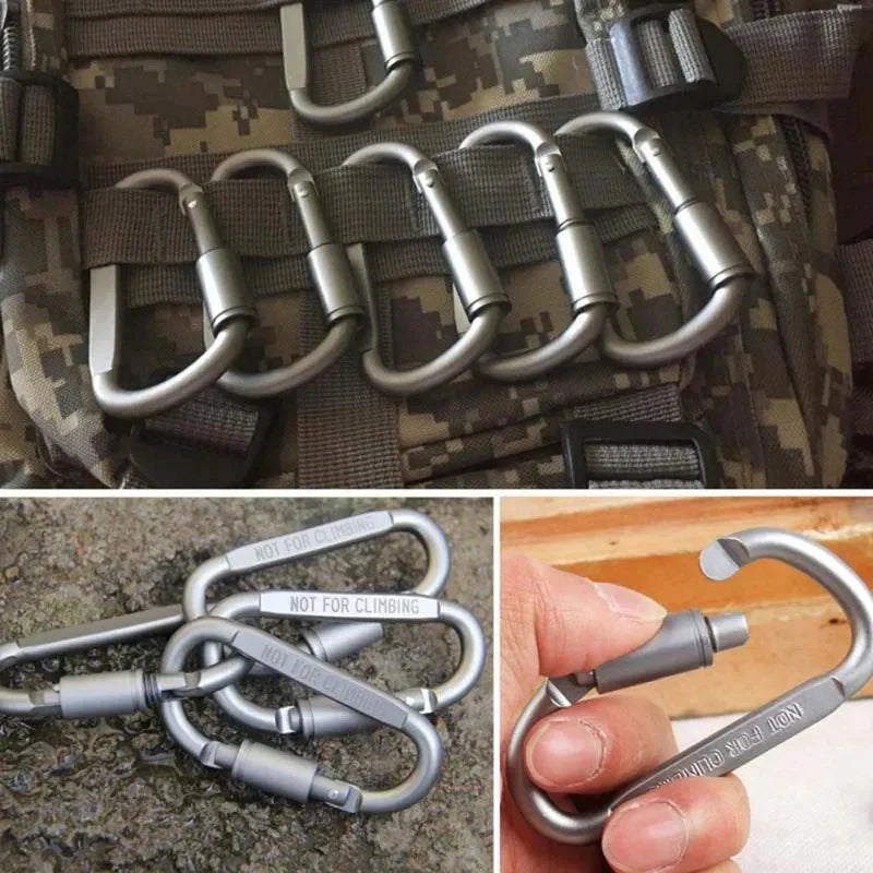 Emergency Survival Carabiner Set