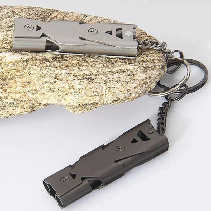 Twin-Tube Emergency Whistle