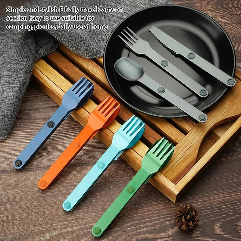 Magnetic Travel Silverware Set