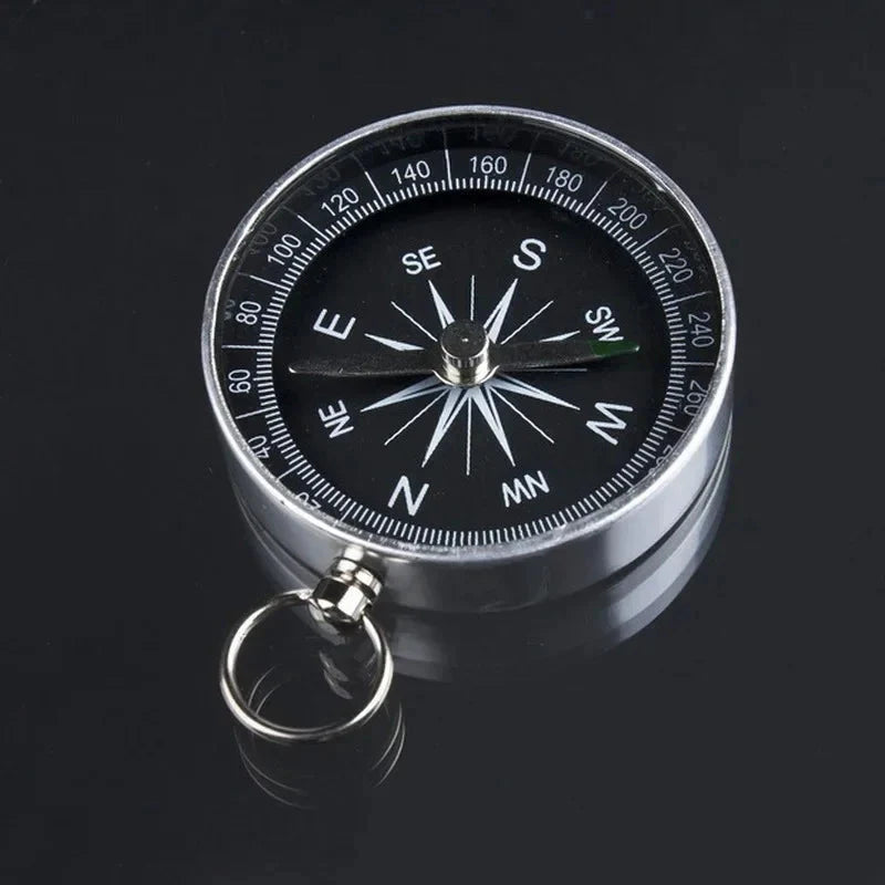 Mini Survival Keyring Compass