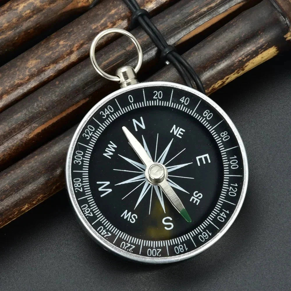 Mini Survival Keyring Compass